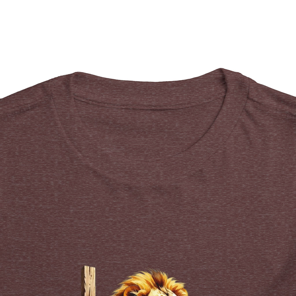 Child of Faith Toddler Tee — Lion & Cross Christian Kids Shirt