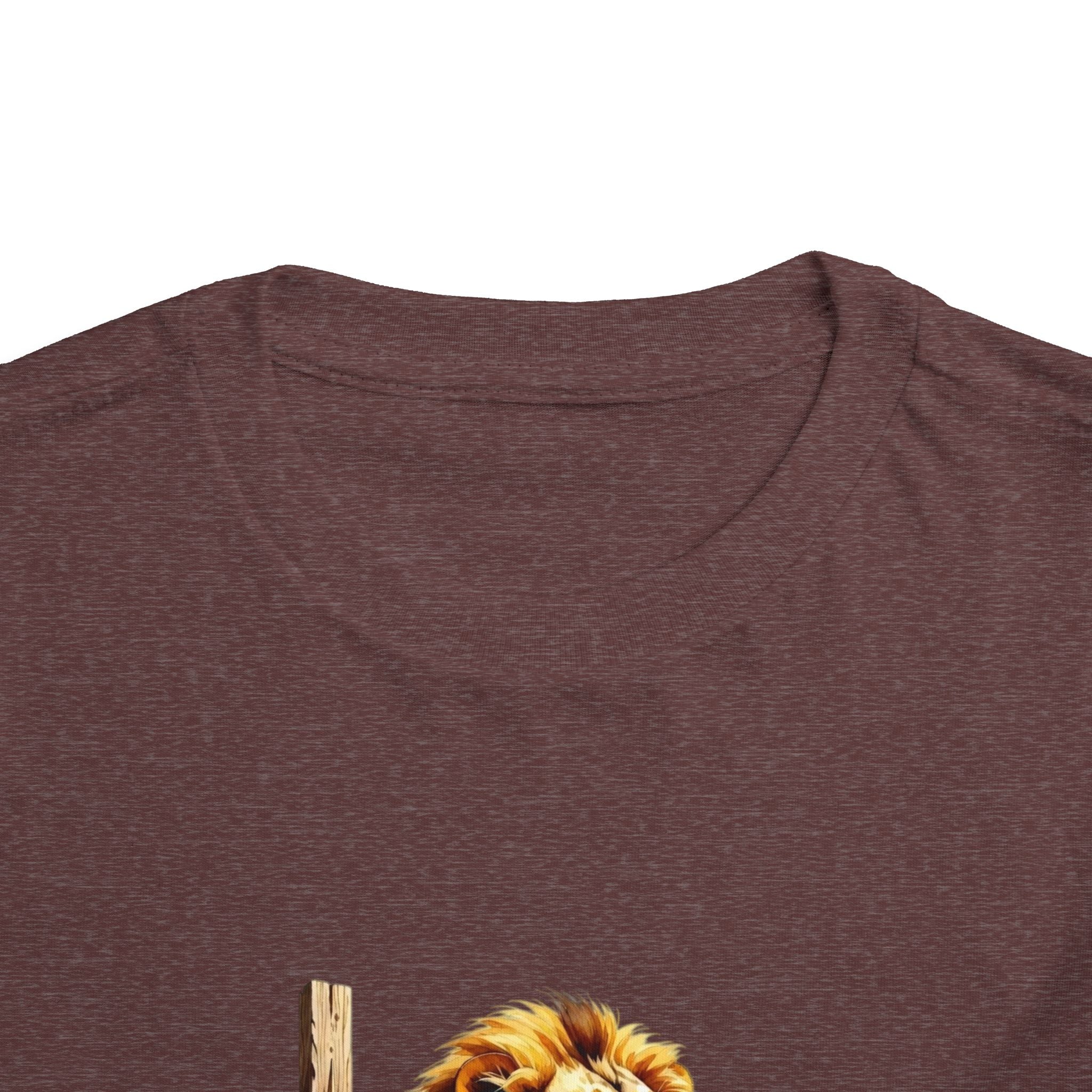 Child of Faith Toddler Tee — Lion & Cross Christian Kids Shirt