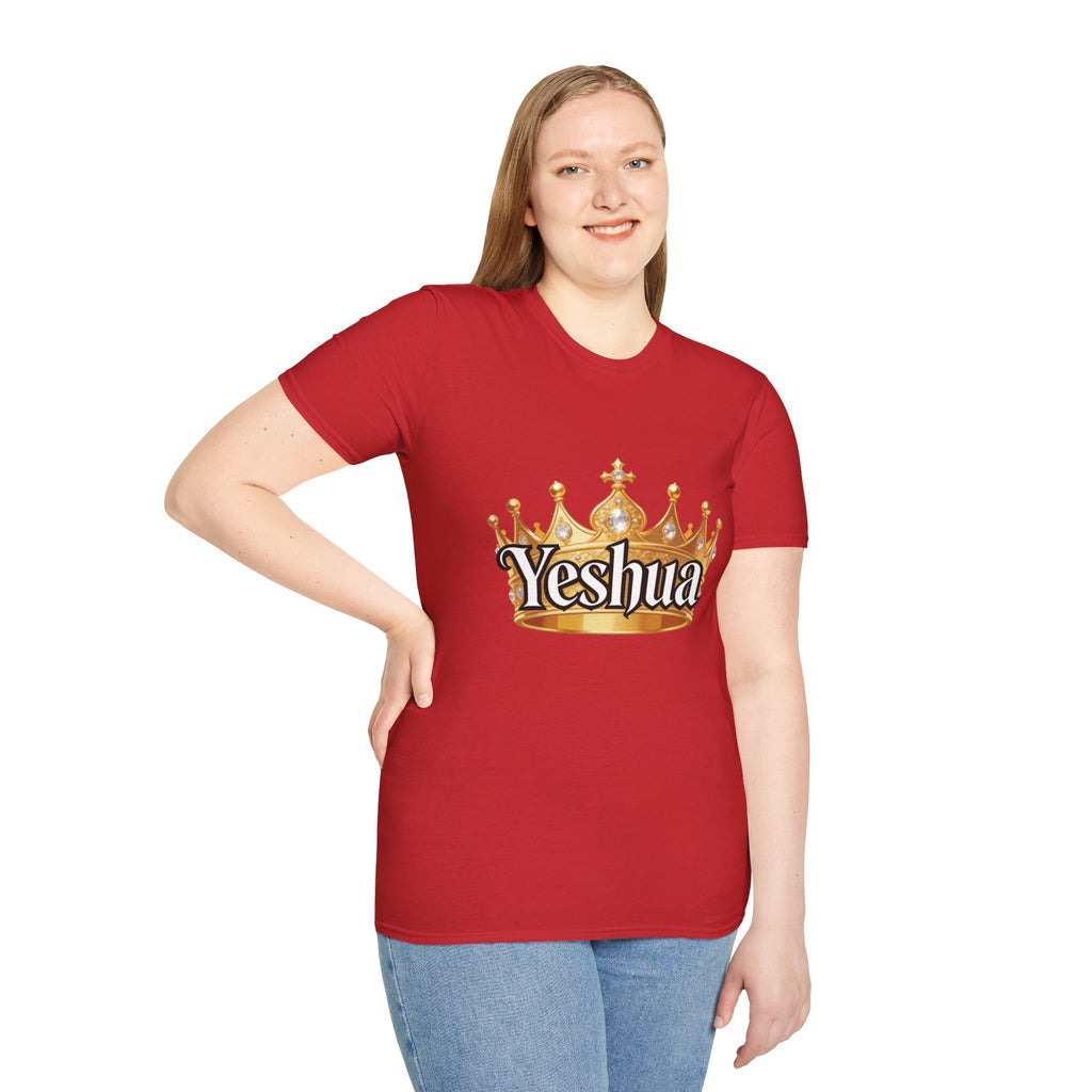 Yeshua Crown T-Shirt — Christian Faith Graphic Tee