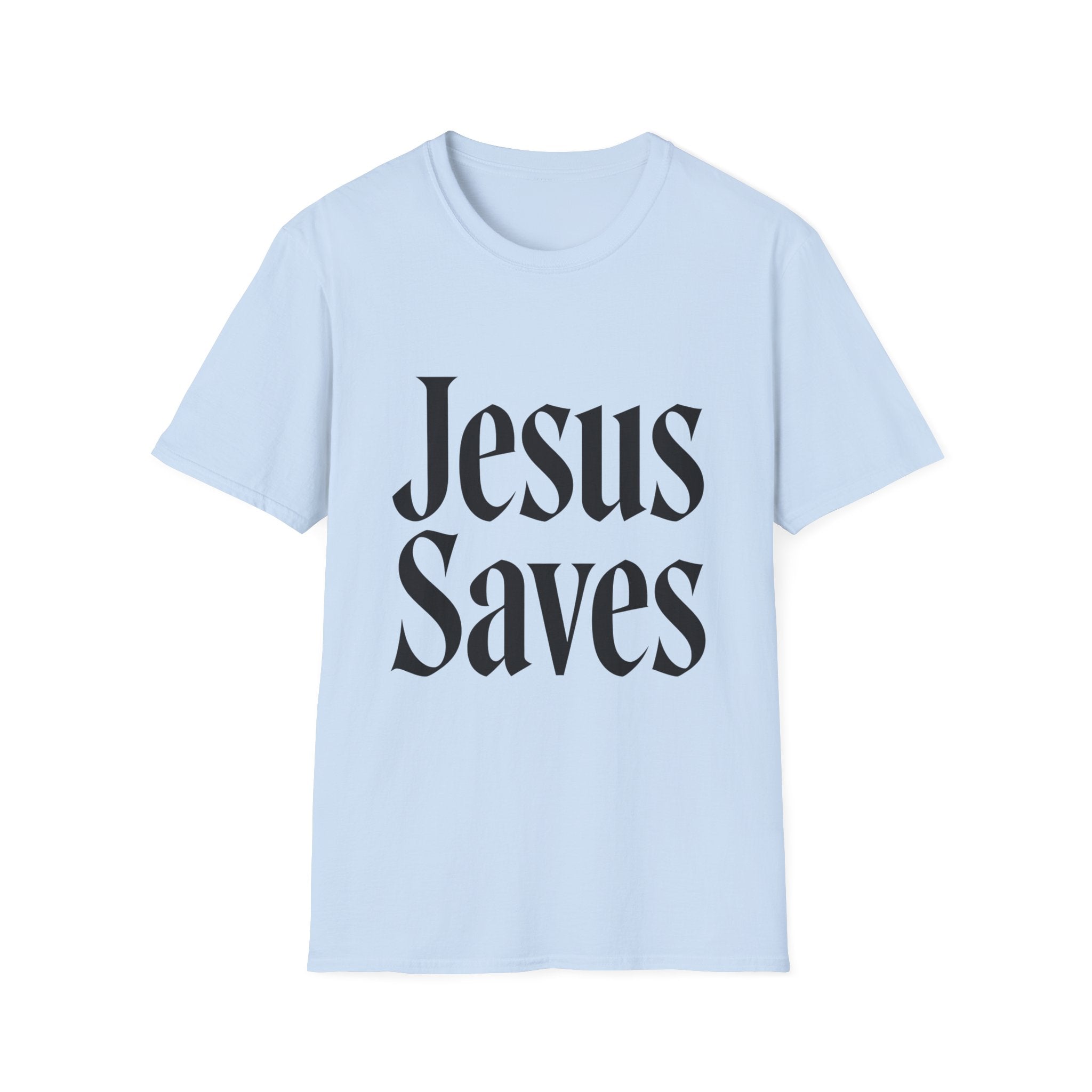 Jesus Saves T-Shirt — Bold Gospel Tee for Christian Faith & Church Events