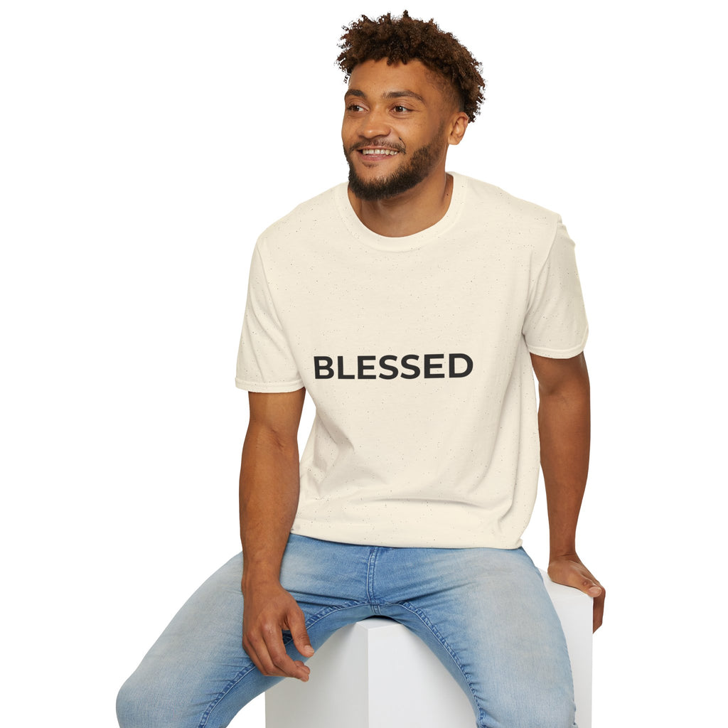 Blessed T-Shirt — Minimal Faith Graphic Tee