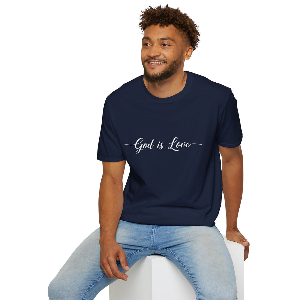 God Is Love T-Shirt — Faith-Based Christian Tee, Inspirational Scripture Shirt
