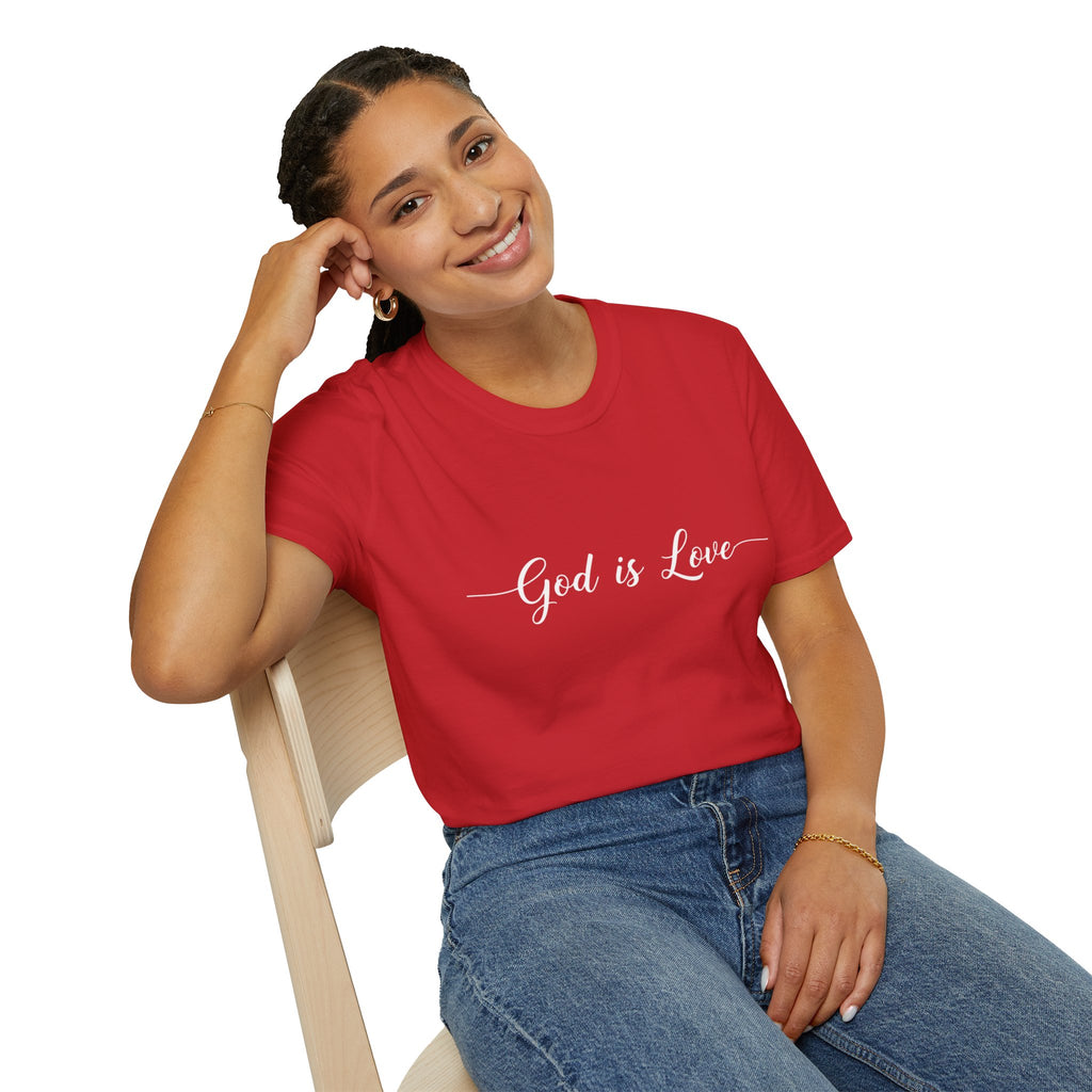 God Is Love T-Shirt — Faith-Based Christian Tee, Inspirational Scripture Shirt