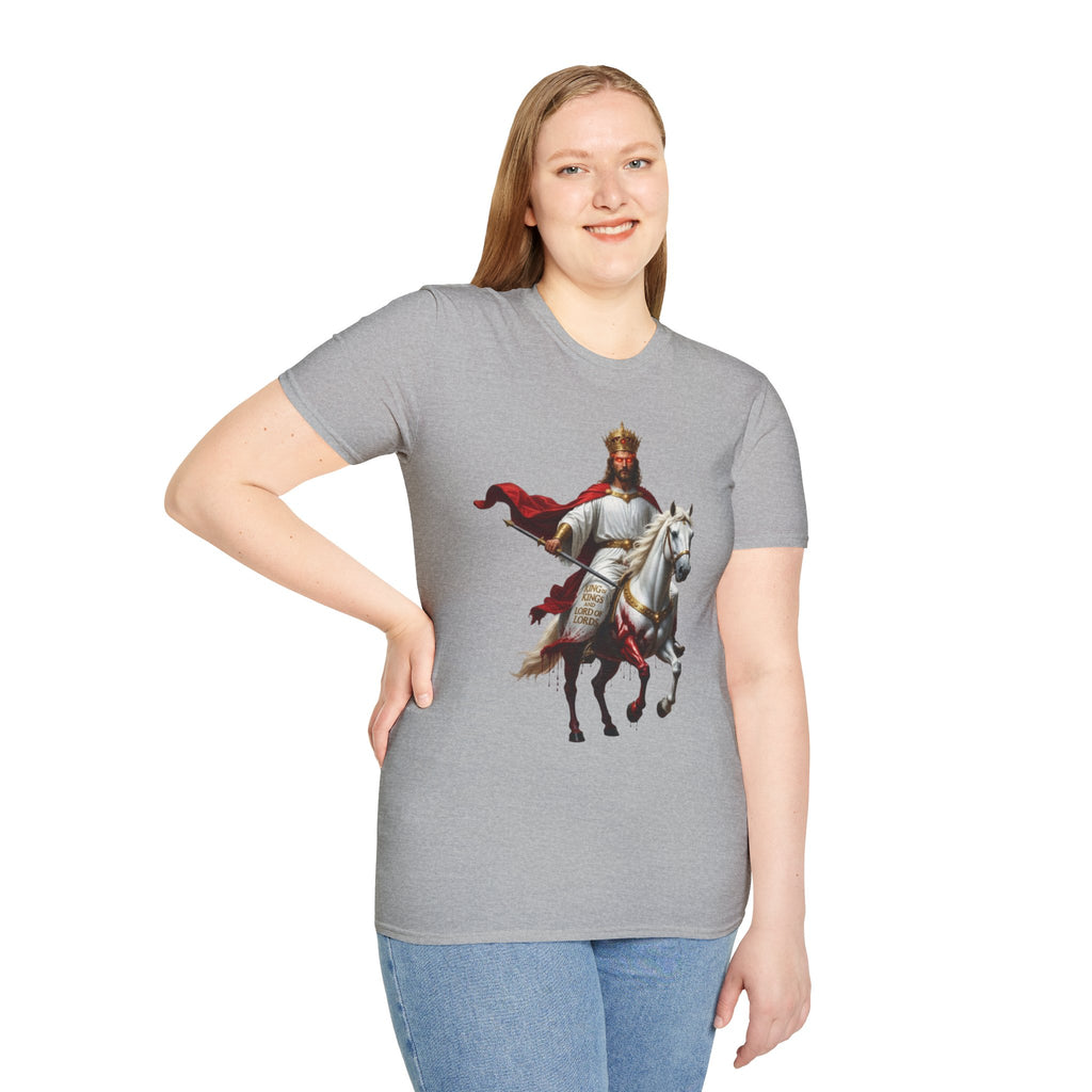 Jesus on a White Horse T-Shirt — Regal Historical Graphic Tee