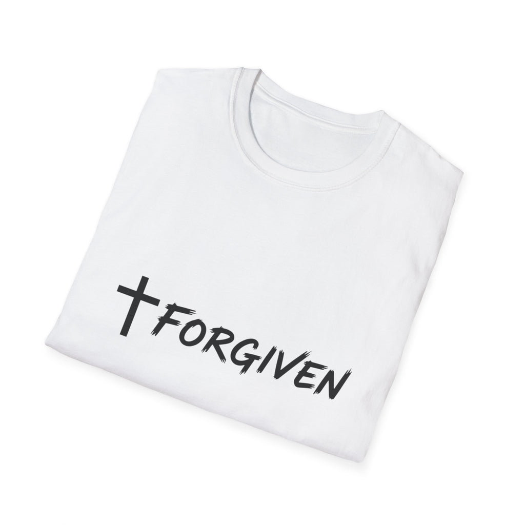 Forgiven Cross T-Shirt — Christian Faith Inspirational Tee