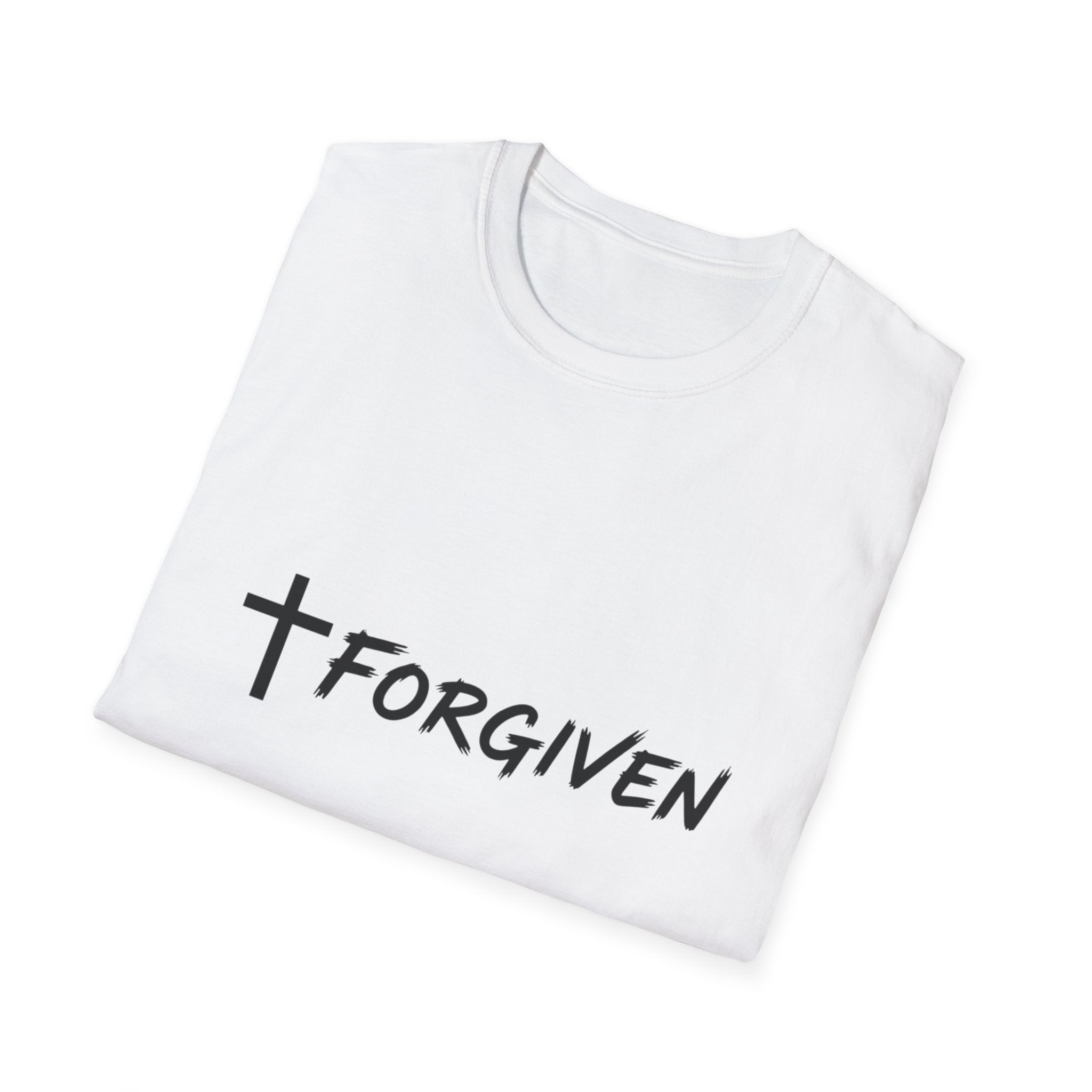 Forgiven Cross T-Shirt — Christian Faith Inspirational Tee