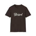 Blessed Script T-Shirt — Inspirational Faith Graphic Tee