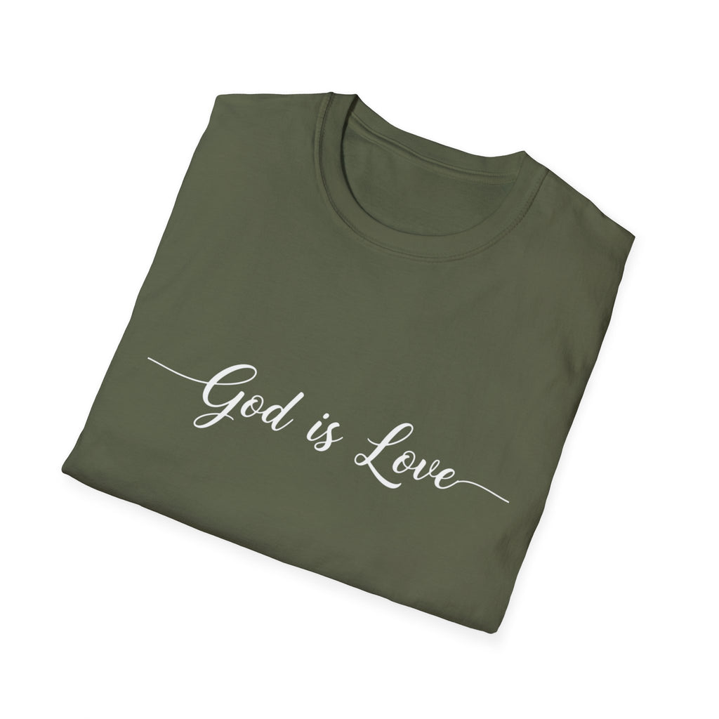 God Is Love T-Shirt — Faith-Based Christian Tee, Inspirational Scripture Shirt