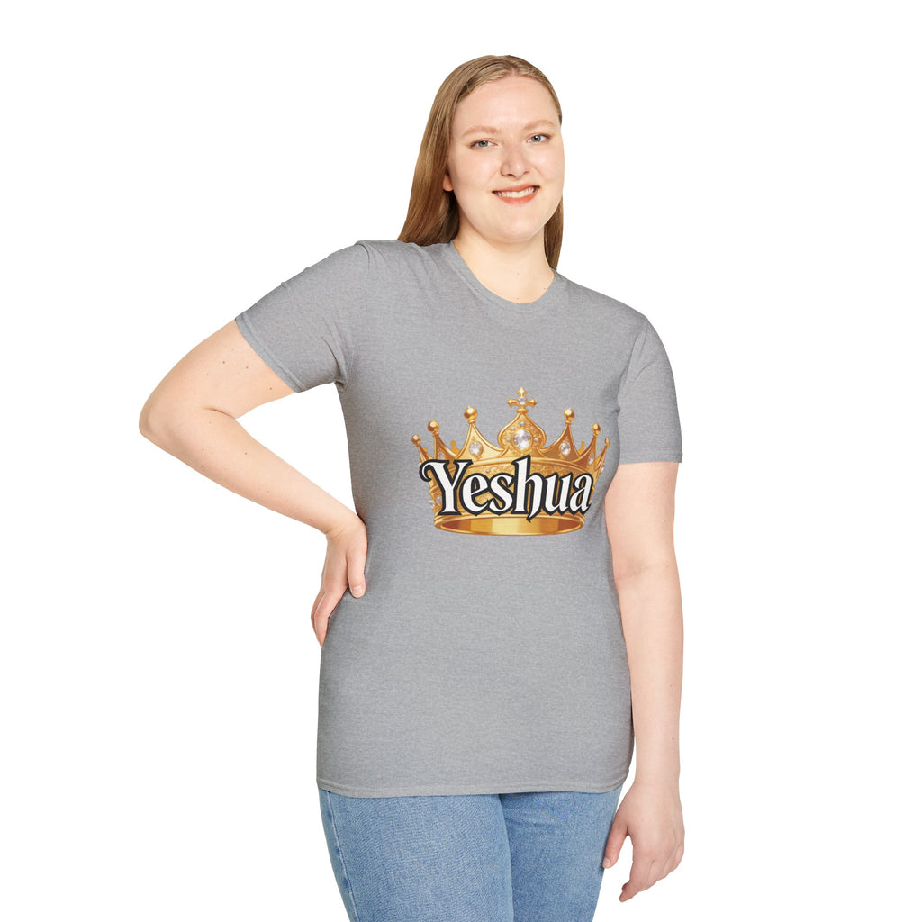 Yeshua Crown T-Shirt — Christian Faith Graphic Tee