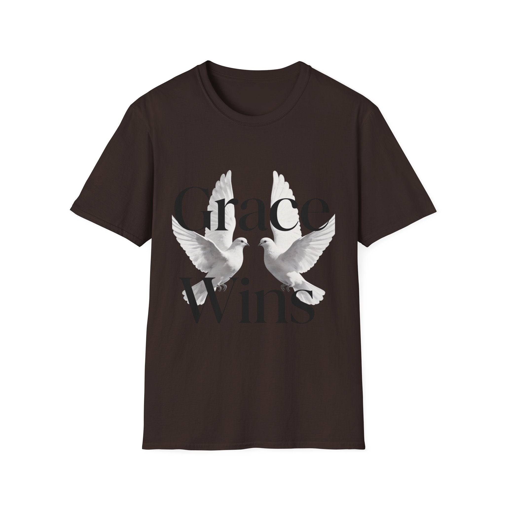Grace Wins Doves Inspirational faith shirt