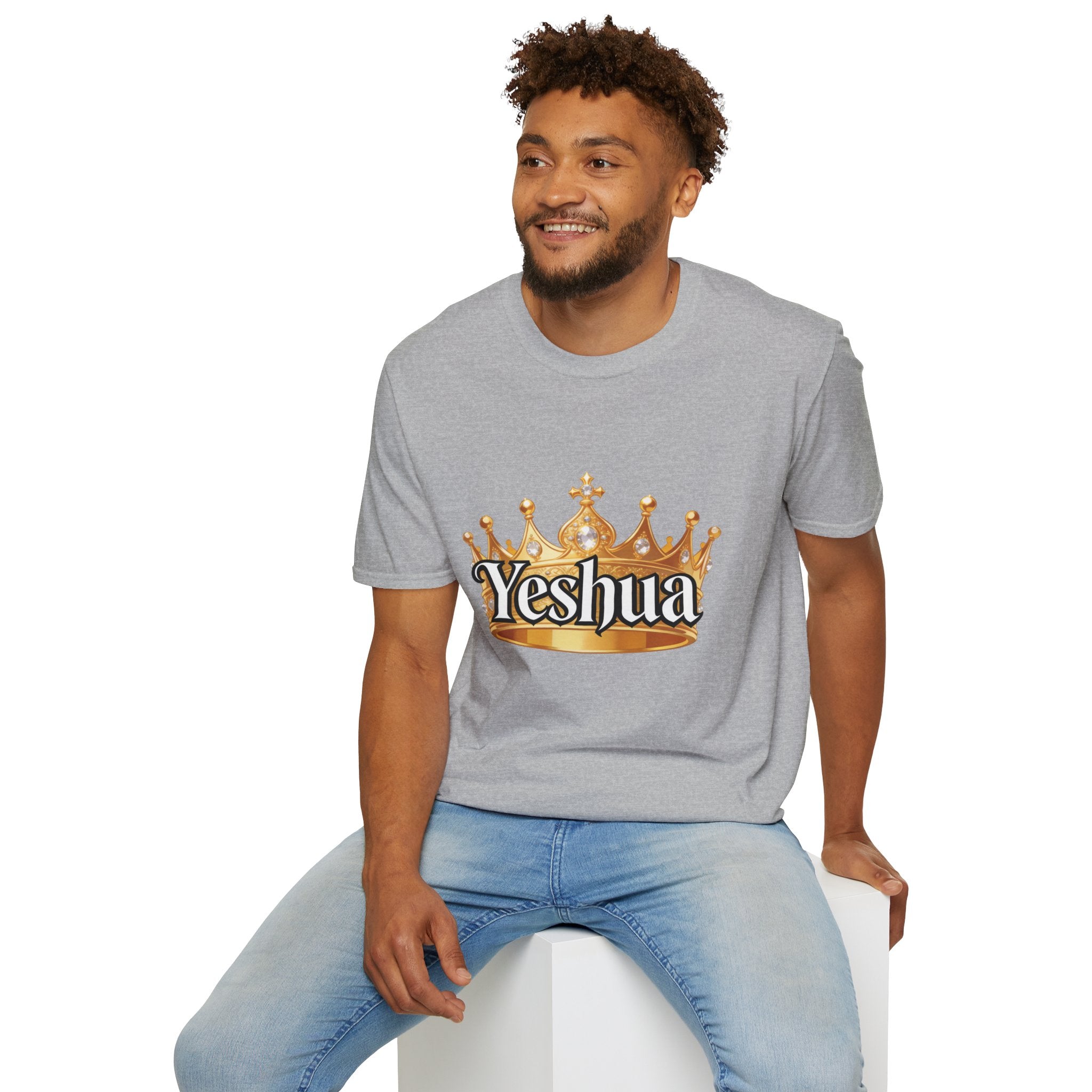 Yeshua Crown T-Shirt — Christian Faith Graphic Tee