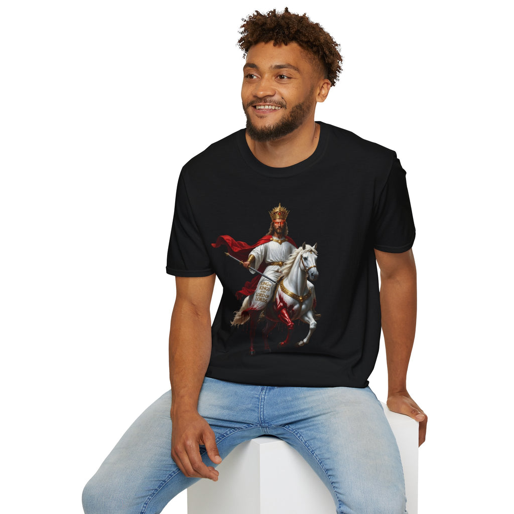 Jesus on a White Horse T-Shirt — Regal Historical Graphic Tee