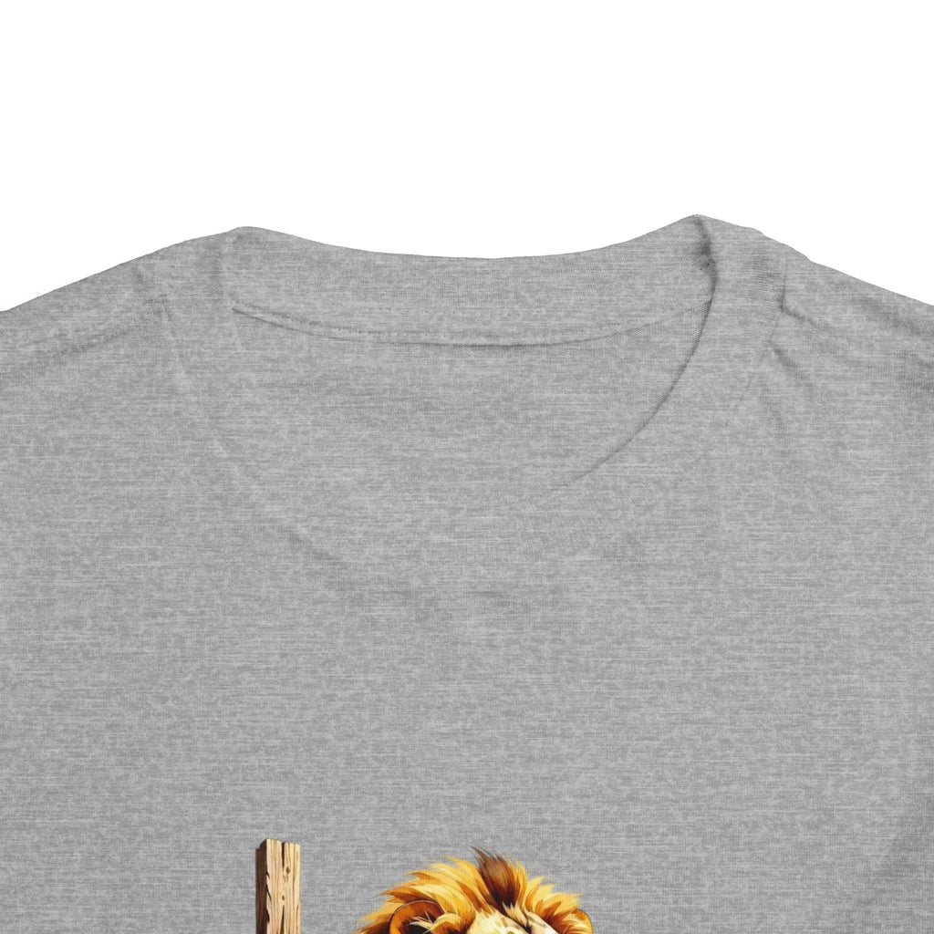 Child of Faith Toddler Tee — Lion & Cross Christian Kids Shirt
