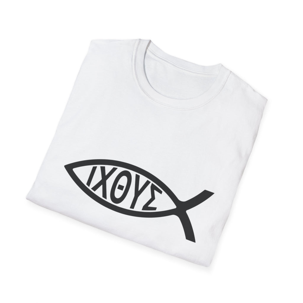 Christian Ichthys Fish T‑Shirt — IXΘΥΣ Symbol Faith Tee