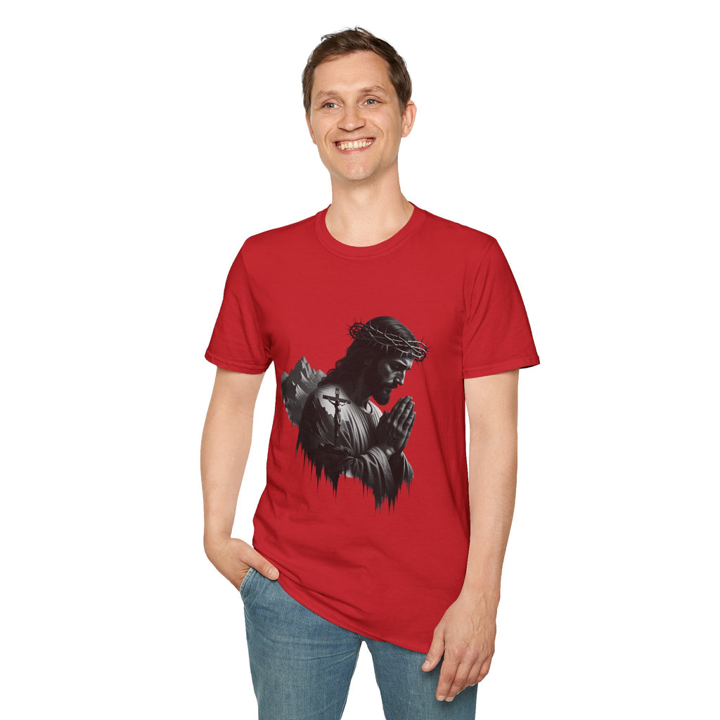 Praying Jesus Graphic T-Shirt