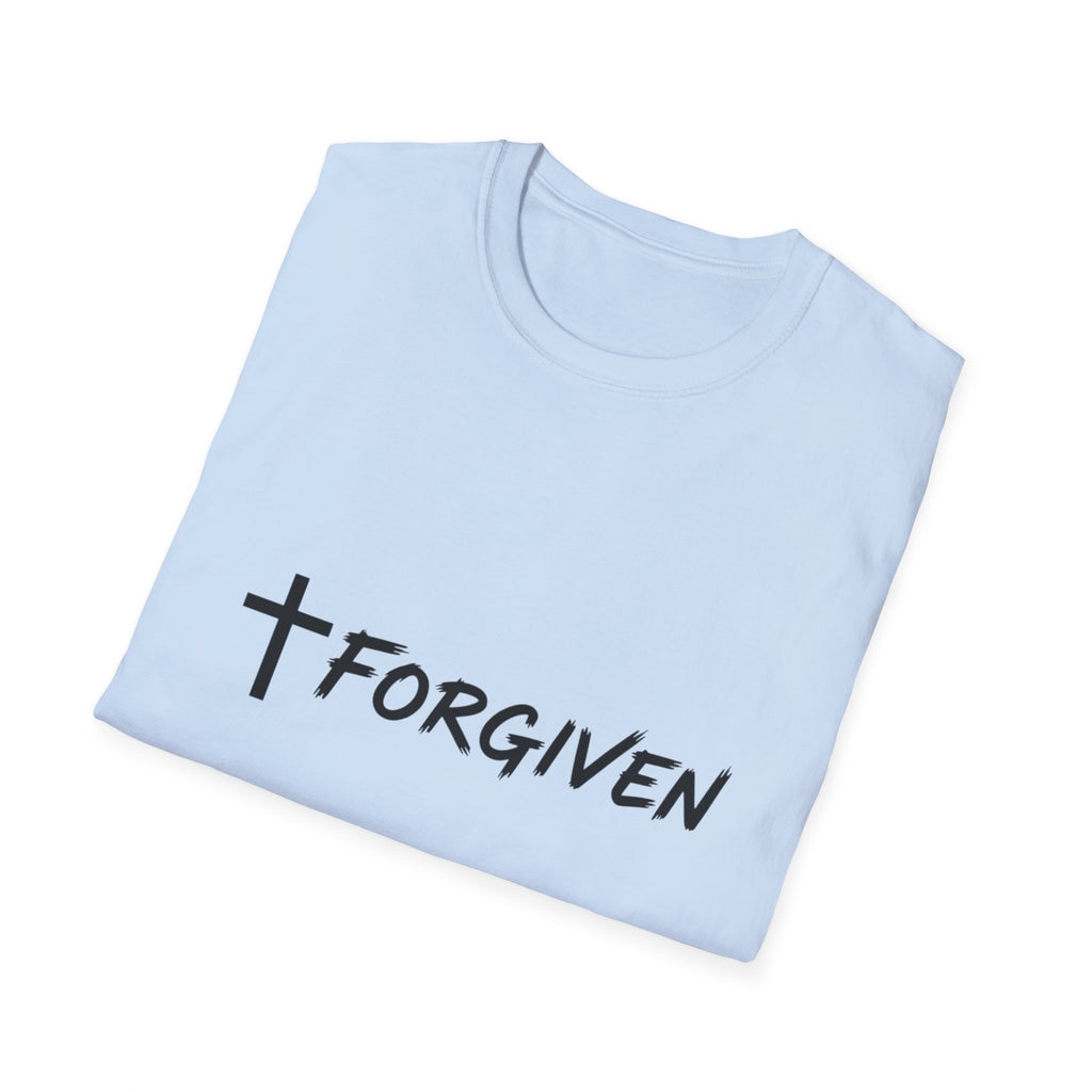 Forgiven Cross T-Shirt — Christian Faith Inspirational Tee